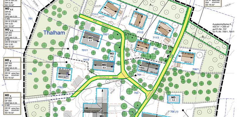 Bebauungsplan Talham